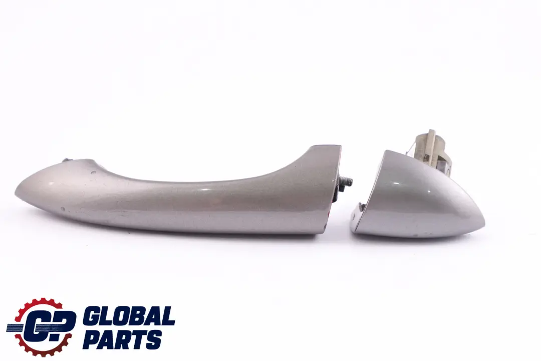 BMW X5 Series E53 Front Rear Left Grab Handle Cover N/S Sterlinggrau Grey 472