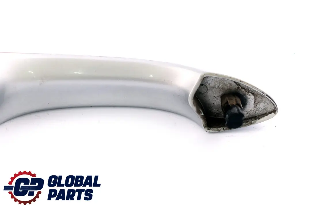 BMW X5 Series E53 Rear Left Cover Grab Handle Door N/S Titansilber Silver 354