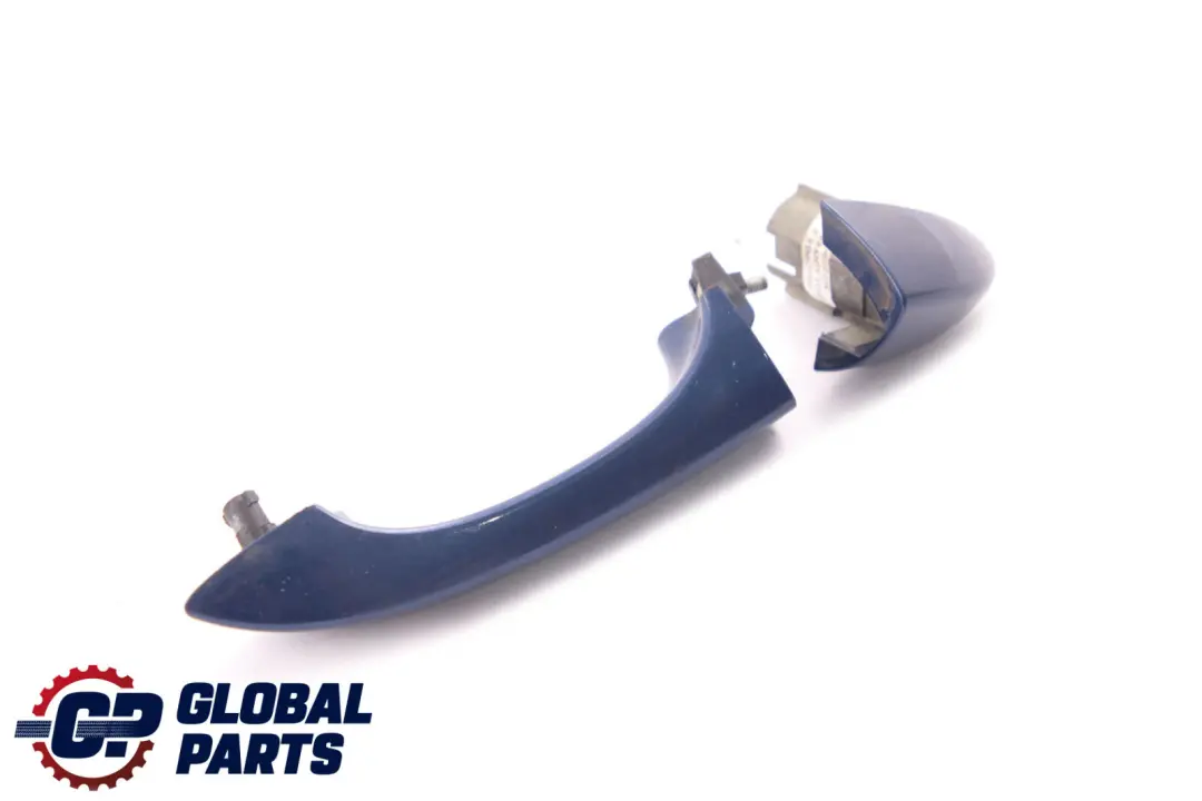 BMW X5 Series E53 Rear Right Handle Grab O/S Le Mans Blau Blue Metallic 381