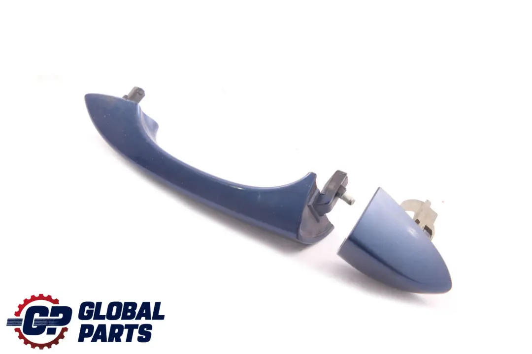 BMW X5 Series E53 Rear Right Handle Grab O/S Le Mans Blau Blue Metallic 381