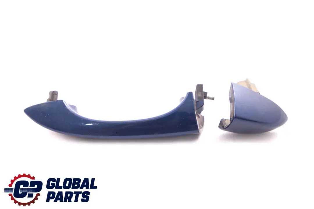 BMW X5 Series E53 Rear Right Handle Grab O/S Le Mans Blau Blue Metallic 381