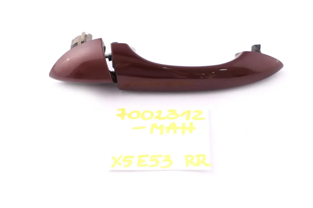 BMW X5 Series E53 Rear Right Handle Grab Cover O/S Mahagoni Mahogany Brown 436