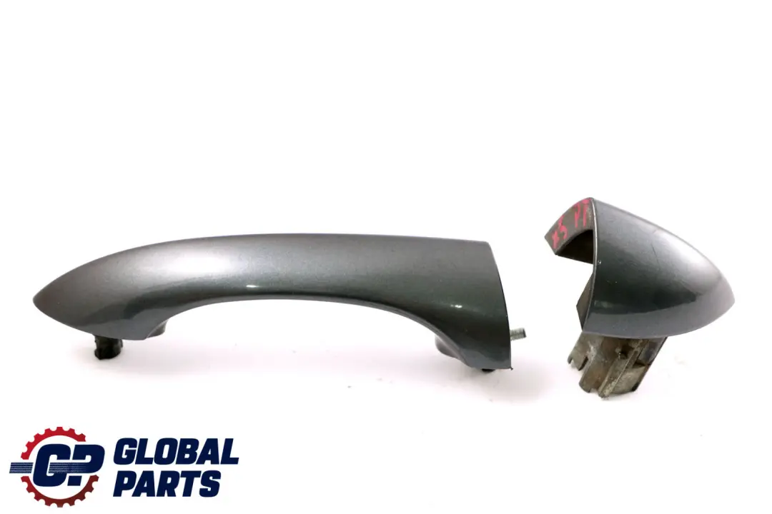 BMW X5 Series E53 Rear Right Handle Grab O/S Stahlgrau Steel Grey Metallic 400