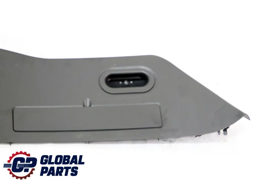 BMW 7 Series E65 E66 Trunk Tail Lid Lower Trim Panel Basaltgrau Grey 7007030