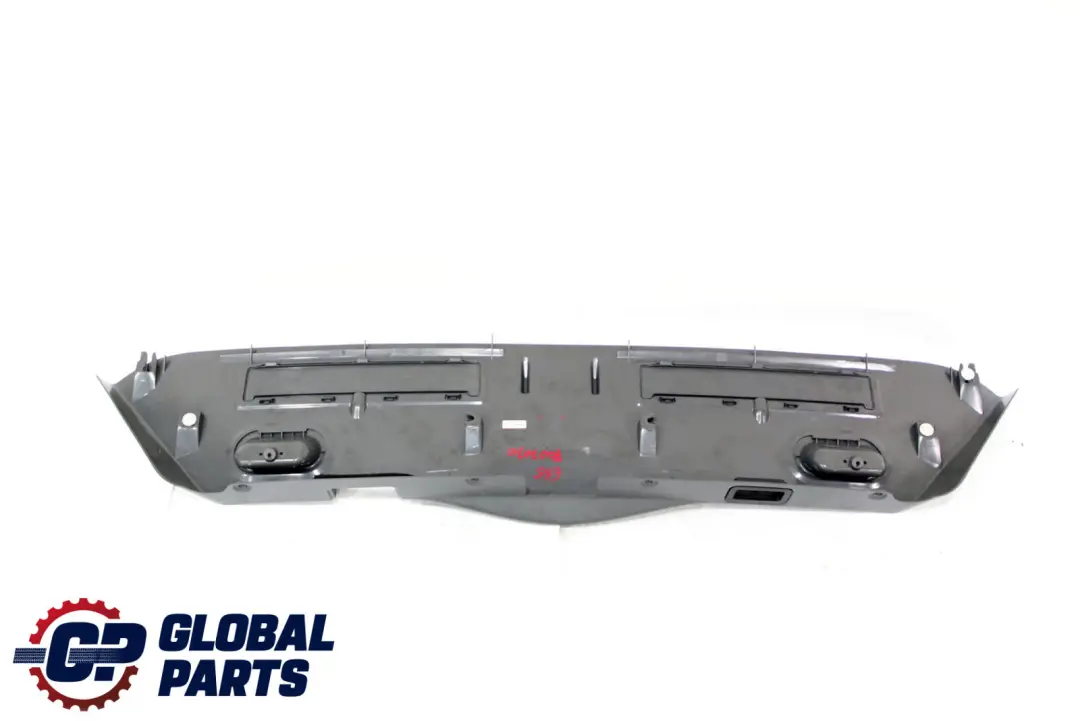 BMW 7 Series E65 E66 Trunk Tail Lid Lower Trim Panel Basaltgrau Grey 7007030