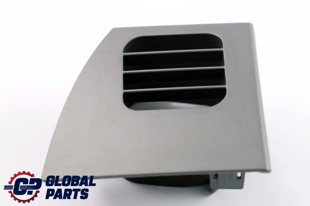 BMW E65 E66 E67 Salpicadero Izquierdo Tapa Ventilacion Plata Oscuro 7007147