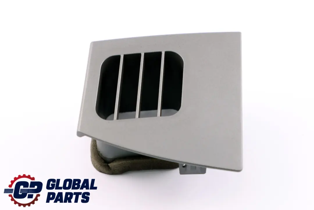 BMW E65 E66 E67 Salpicadero Izquierdo Tapa Ventilacion Plata Oscuro 7007147