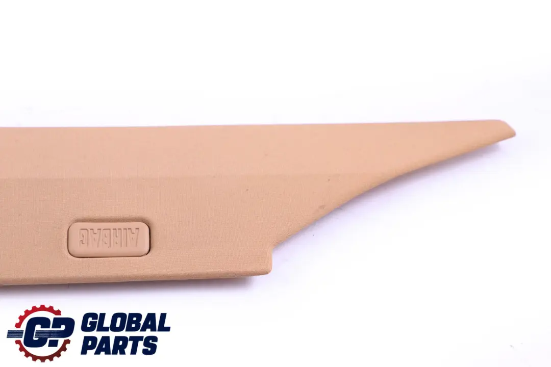 BMW 7 Series E65 E66 Trim Panel C-Column Rear Right Beige O/S 7007636