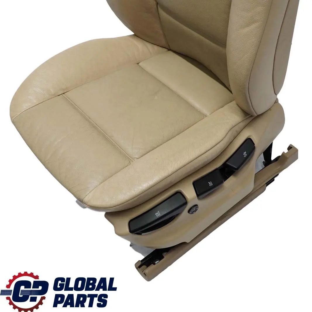 BMW X5 Series E53 Heated Beige Leather Montana Front Left N/S Seat Beige