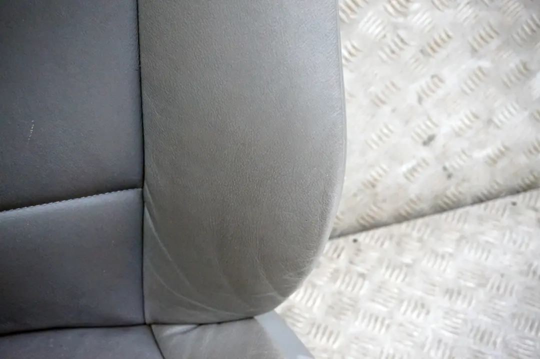 BMW X5 Series E53 Front Left N/S Grey Leather Seat Passenger Side