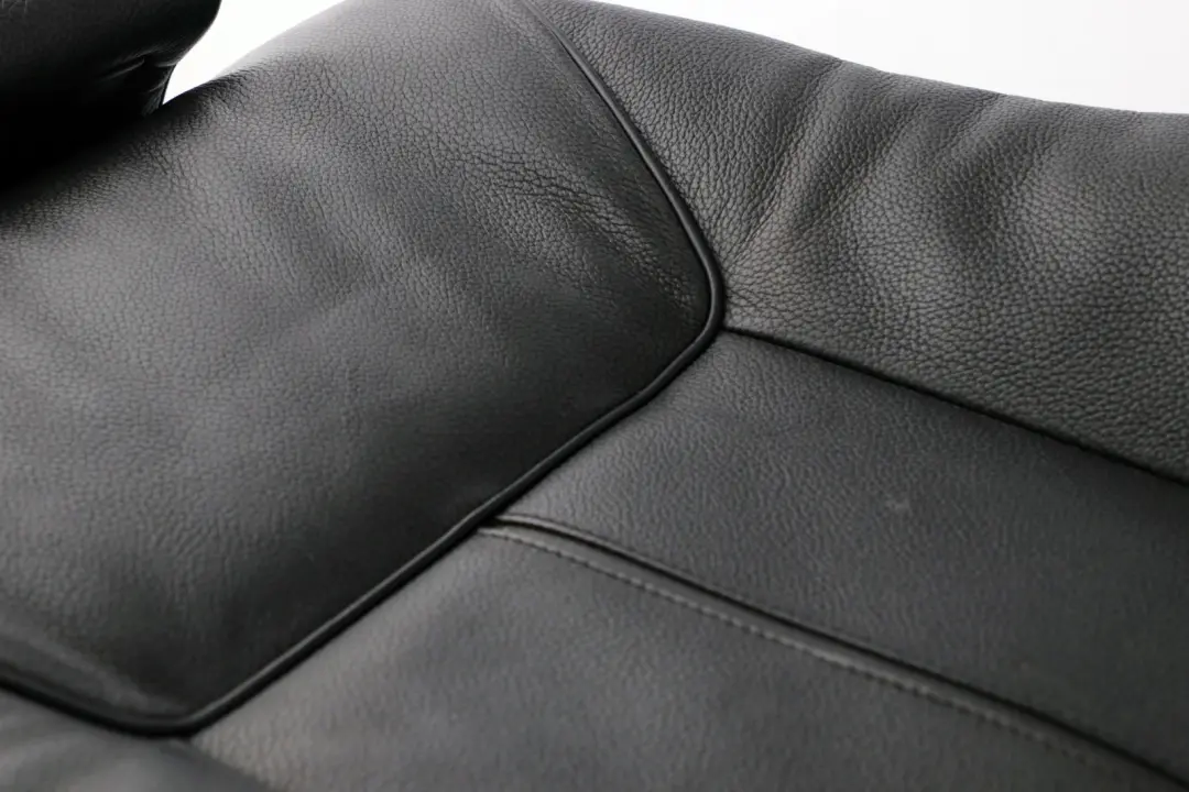 BMW X5 Series E53 Black Leather Front Left Right Comfort Seat N/O/S Backrest