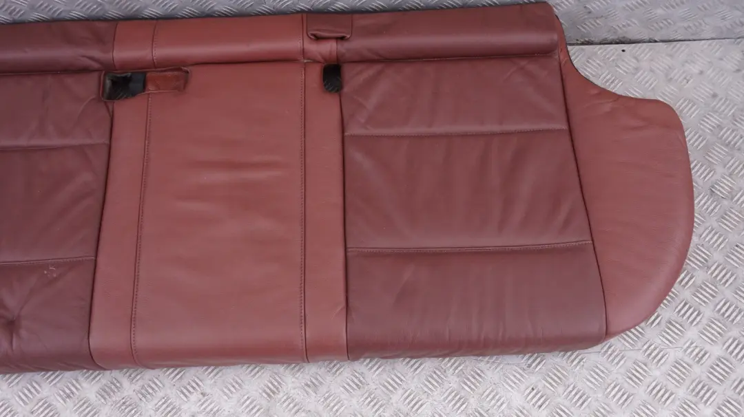 BMW X5 SERIES E53 Leather Interior Rear Seat Sofa Couch Bench Mahagoni