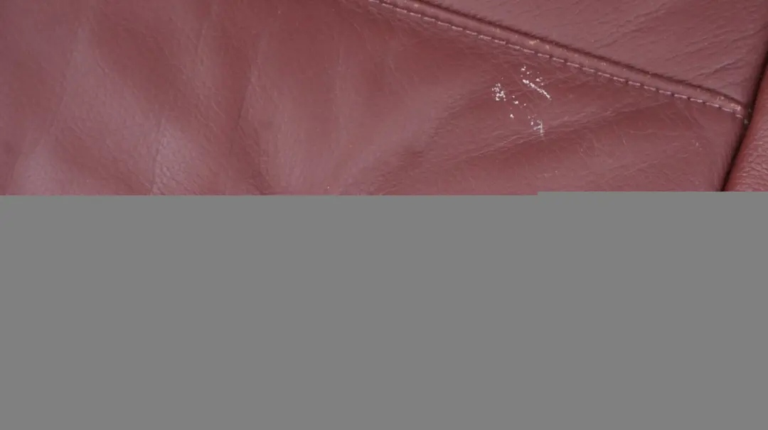 BMW X5 SERIES E53 Leather Interior Rear Seat Sofa Couch Bench Mahagoni
