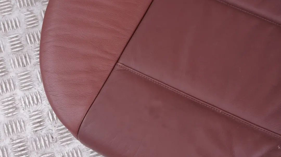 BMW X5 SERIES E53 Leather Interior Rear Seat Sofa Couch Bench Mahagoni