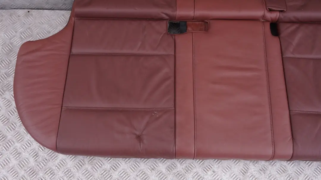 BMW X5 SERIES E53 Leather Interior Rear Seat Sofa Couch Bench Mahagoni