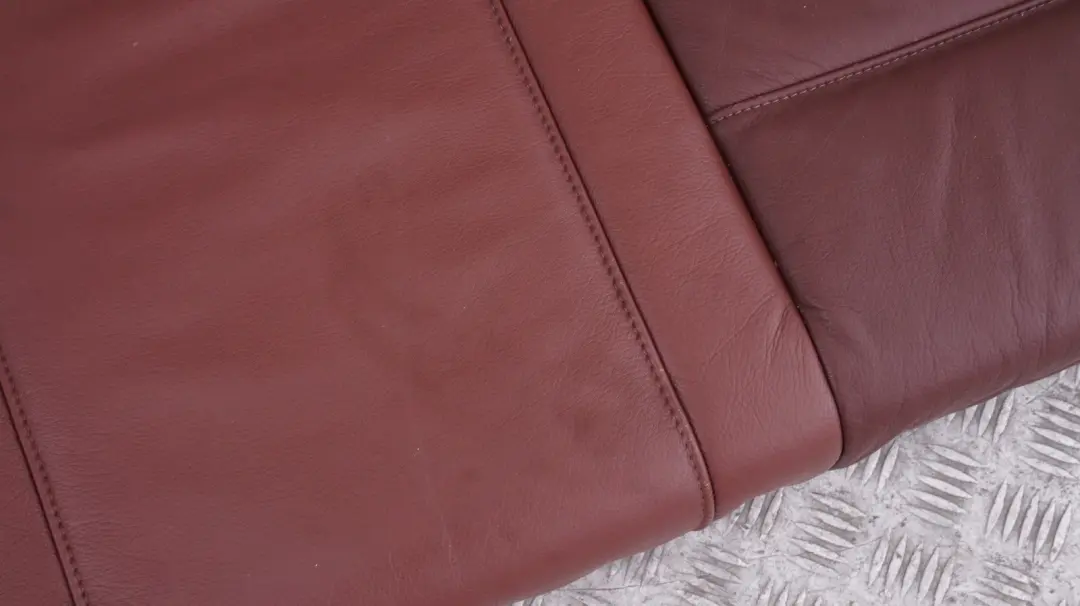 BMW X5 SERIES E53 Leather Interior Rear Seat Sofa Couch Bench Mahagoni