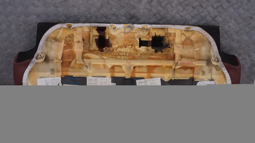 BMW X5 SERIES E53 Leather Interior Rear Seat Sofa Couch Bench Mahagoni