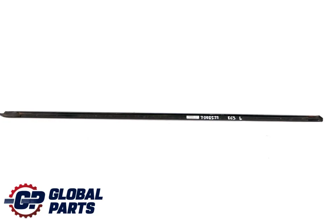BMW 6 Series E63 Rear Left Door N/S Outer Weatherstrip Glanzschwarz 7008577