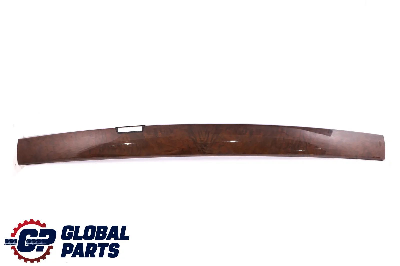 BMW 7 Series E65 E66 E67 Wood Strip Rear Window Shelf N/S Esche Dunkel Brown