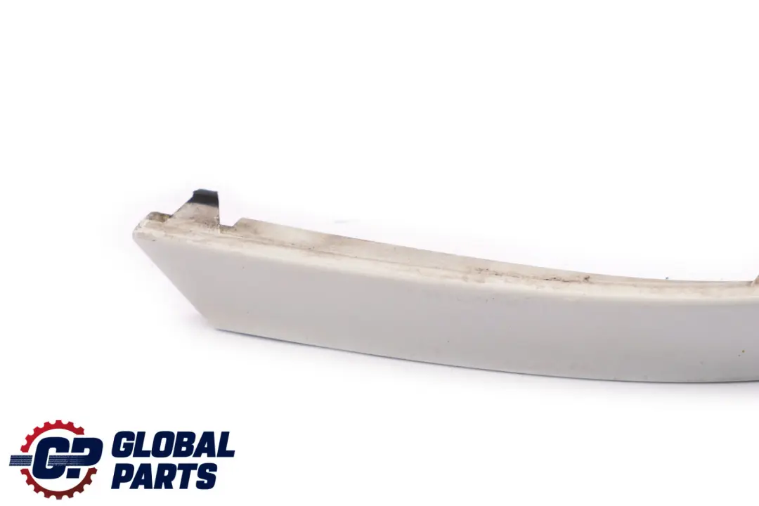 BMW 7 Series E65 Rear Left Bumper Finisher Moulding Trim N/S Alpinweiss 3