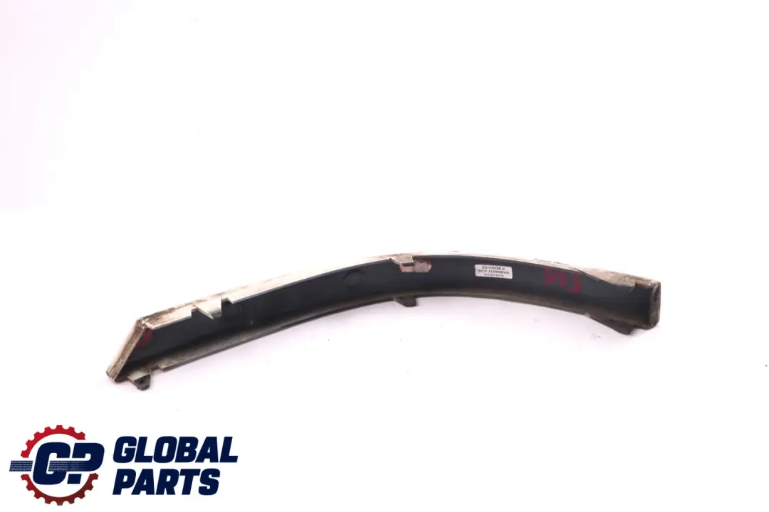BMW 7 Series E65 Rear Left Bumper Finisher Moulding Trim N/S Alpinweiss 3