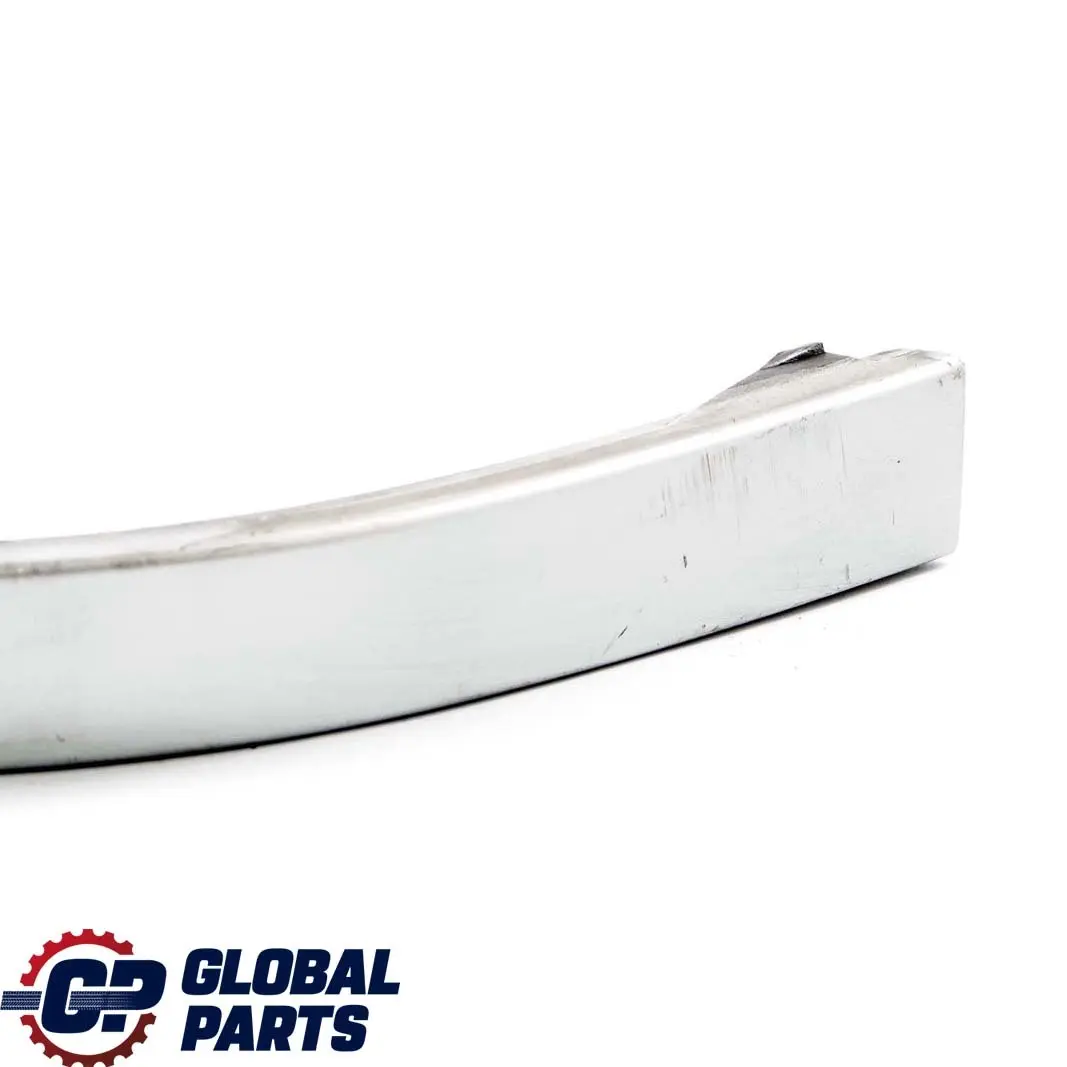 BMW 7 E65 1 Rear Left Bumper Finisher Moulding Trim N/S Titansilber Silver 354