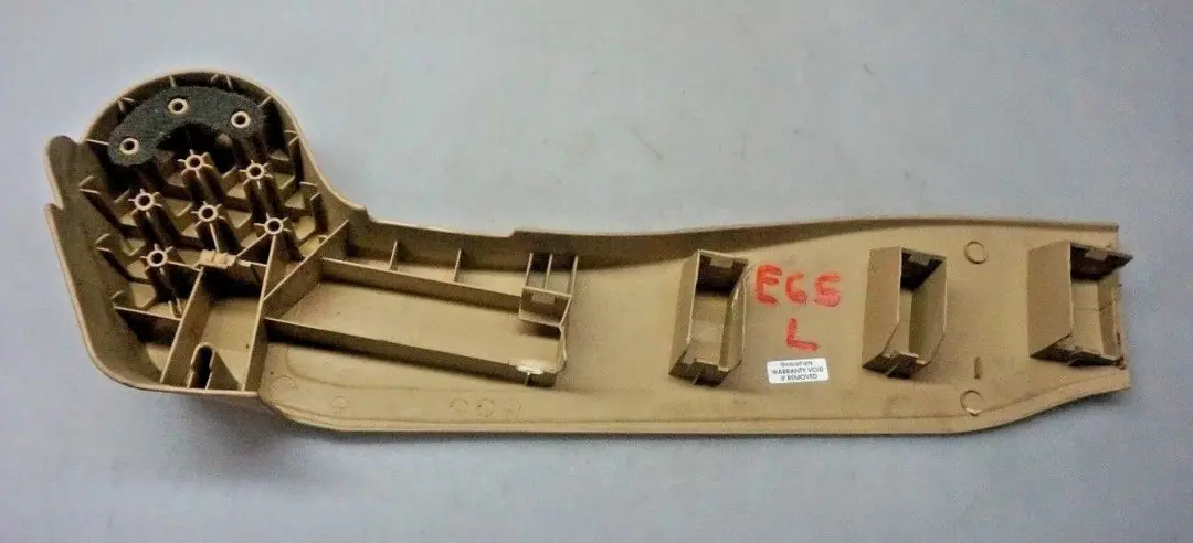 BMW 7 Series E65 E66 E67 Outer Seat Cover Lower Bottom Front Left N/S Beige