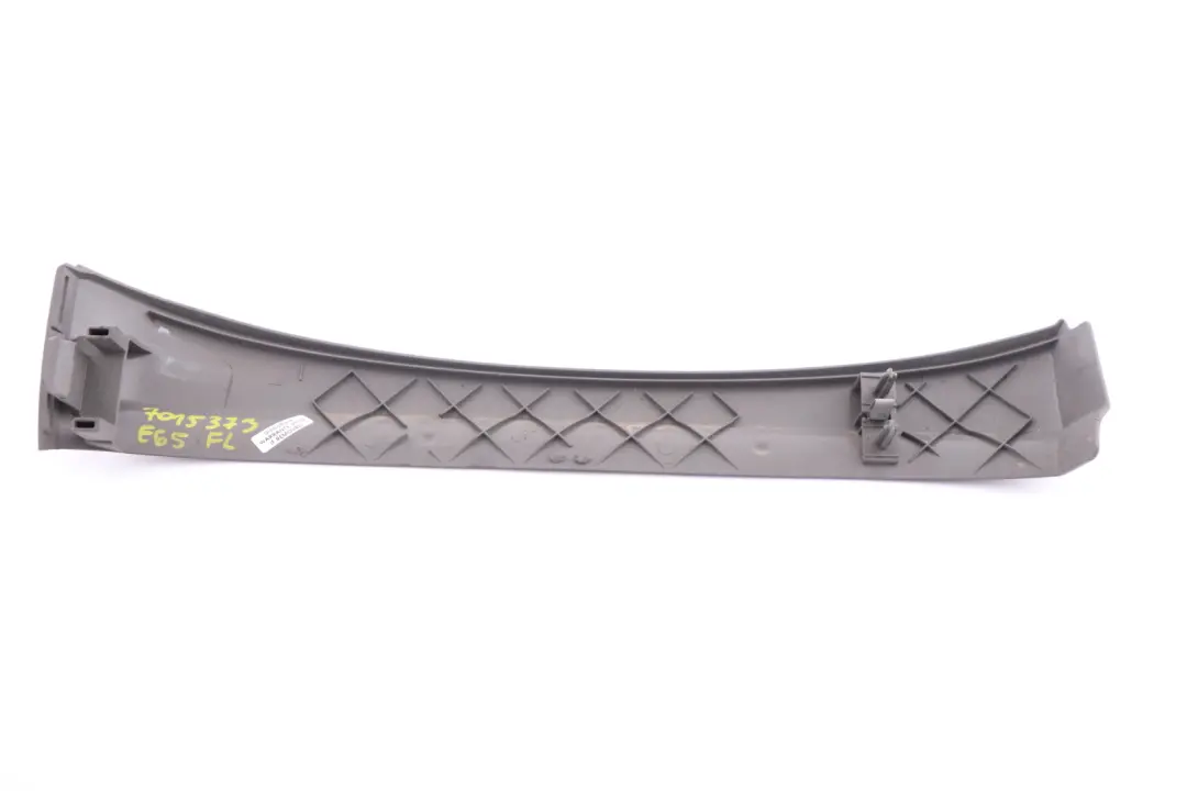 BMW 7 Series E65 E66 Front Seat Trim Covering Left N/S Grey 8263141