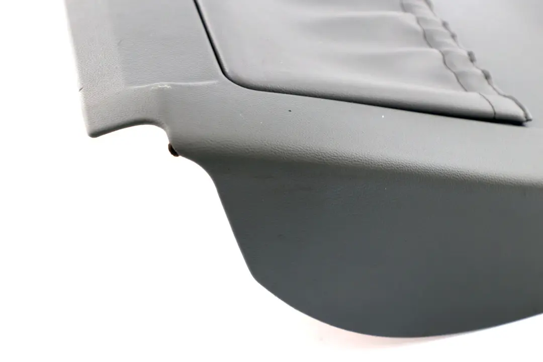 BMW 5 7 Series E60 E61 E65 Rear Cover Panel Vinyl Front Seat Flanellgrau 701565