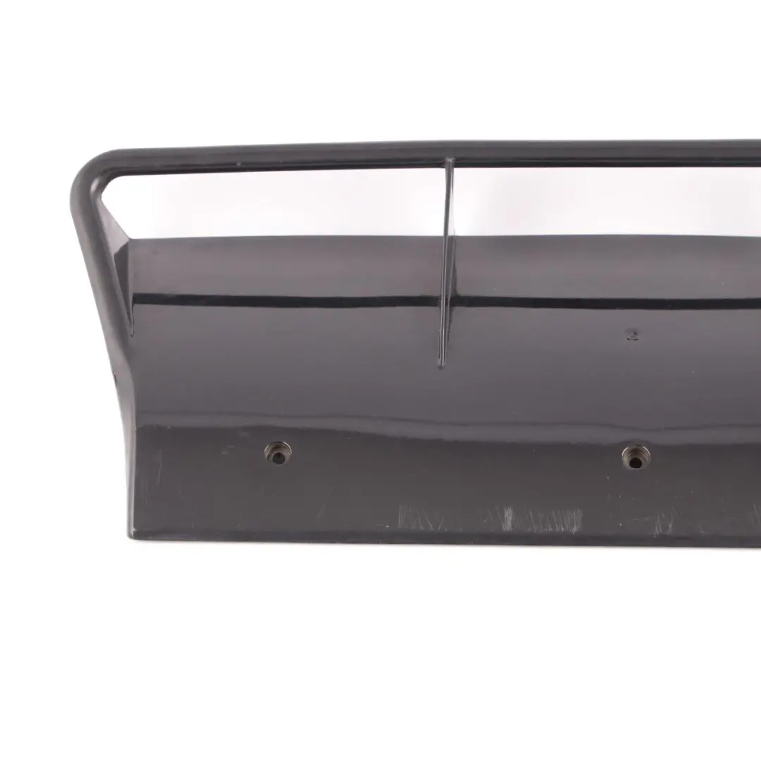 Air Guide BMW E39 E53 Front Diffuser Channel Lower Black Sapphire 7016169