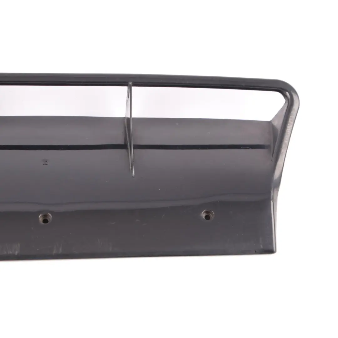 Air Guide BMW E39 E53 Front Diffuser Channel Lower Black Sapphire 7016169