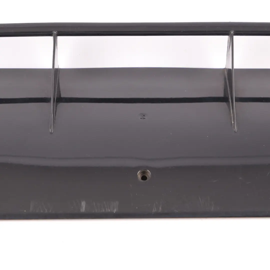 Air Guide BMW E39 E53 Front Diffuser Channel Lower Black Sapphire 7016169