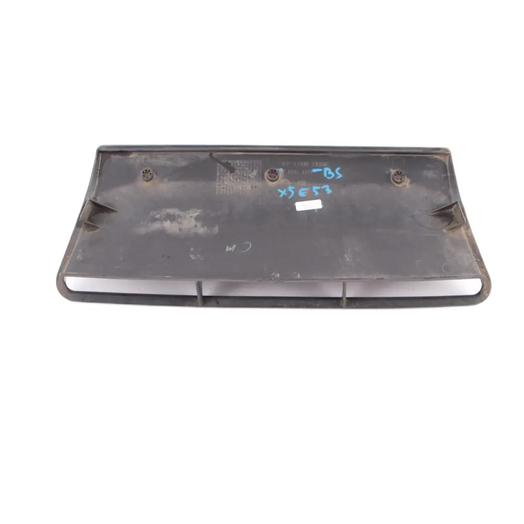 Air Guide BMW E39 E53 Front Diffuser Channel Lower Black Sapphire 7016169