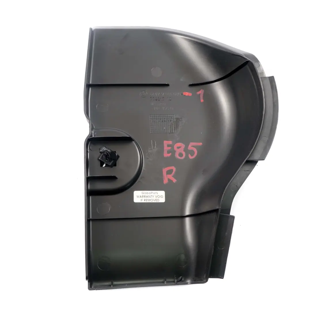 Embellecedor Panel MaleteroBMW Z4 E85 1 Tapa Derecha Negro 7016686