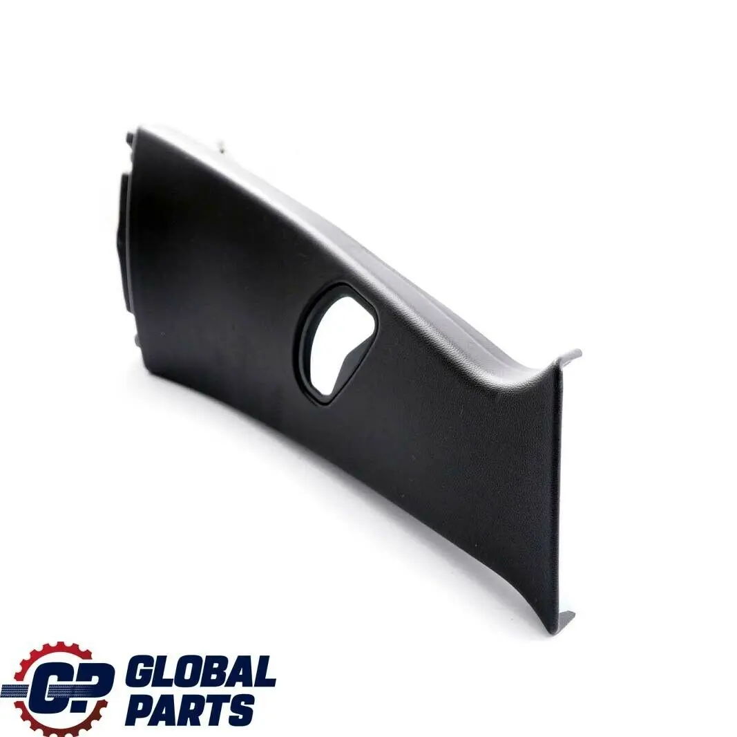 BMW E65 E66 Cubierta Columna Centro Pilar Embellecedor Negro Derecha 