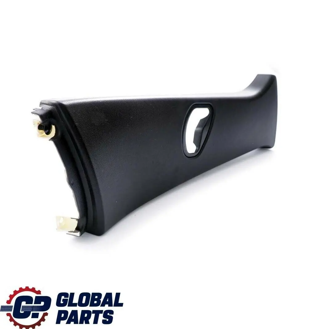 BMW E65 E66 Cubierta Columna Centro Pilar Embellecedor Negro Derecha 