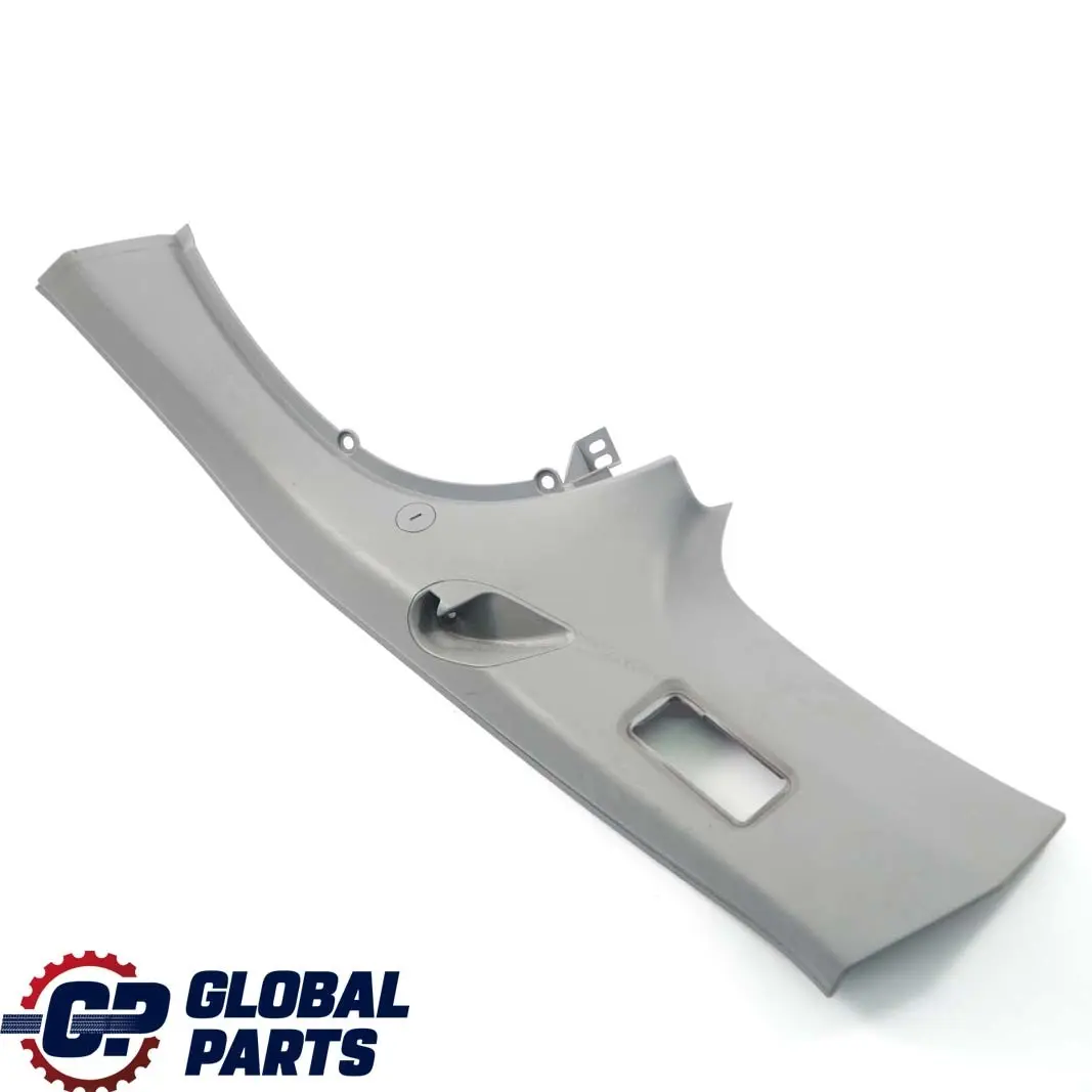 BMW E46 Touring Panel embellecedor Columna Tapa Trasera Derecha Gris 8209014