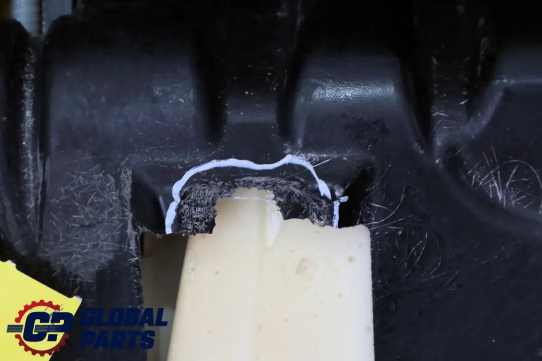 BMW 7 Series E65 E66 E67 Black Leather Rear Seat Right O/S Backrest Cover