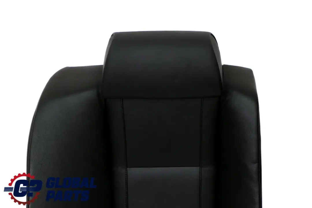 BMW 7 Series E65 E66 E67 Black Leather Rear Seat Right O/S Backrest Cover