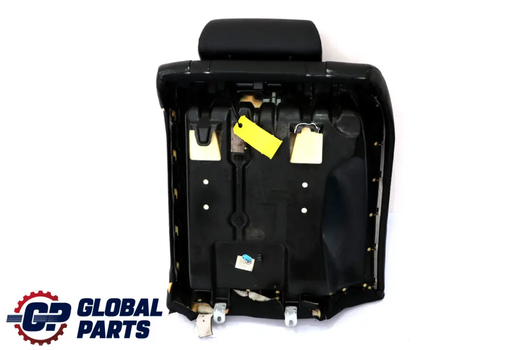 BMW 7 Series E65 E66 E67 Black Leather Rear Seat Right O/S Backrest Cover