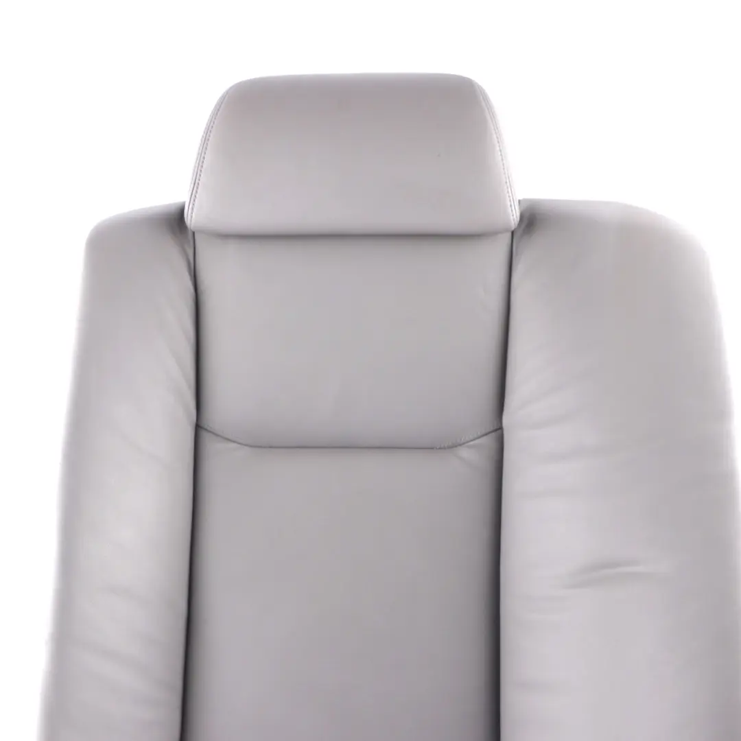 BMW E65 E66 Seat Backrest Rear Left N/S Back Cover Leather Grey