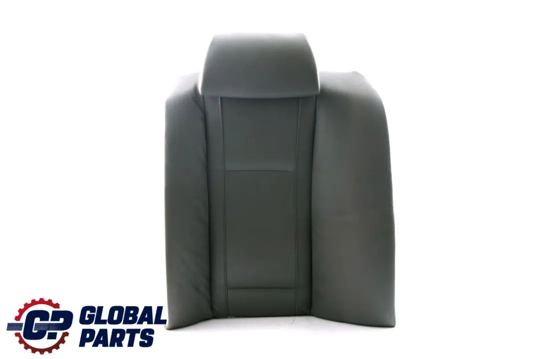 BMW E65 E66 Asiento Trasero Izquierdo Funda Respaldo Cuero Gris