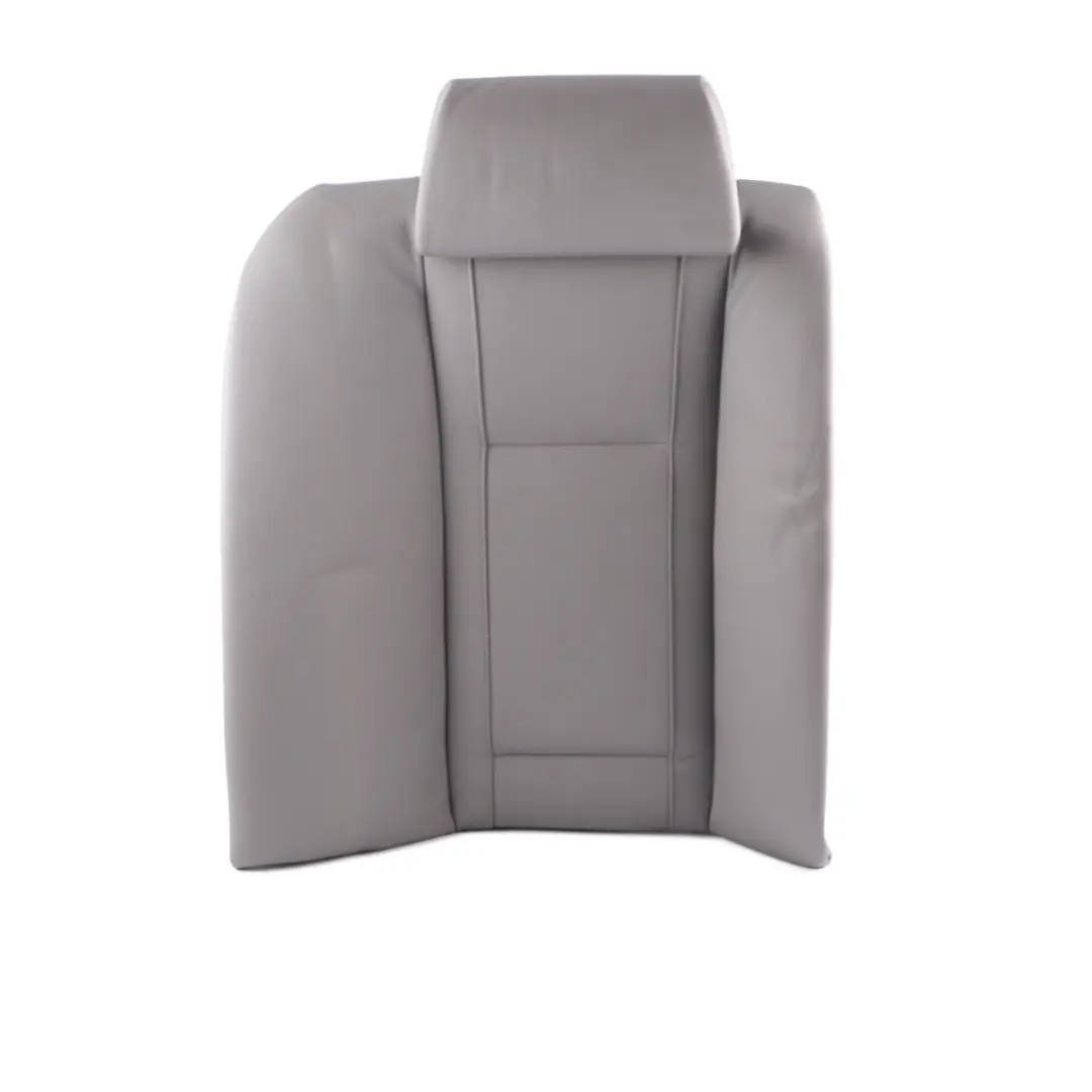 BMW E65 E66 Rear Seat Right O/S Backrest Back Rest Cover Leather Nasca Grey