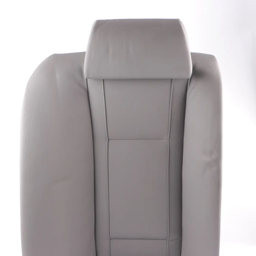 BMW E65 E66 Rear Seat Right O/S Backrest Back Rest Cover Leather Nasca Grey