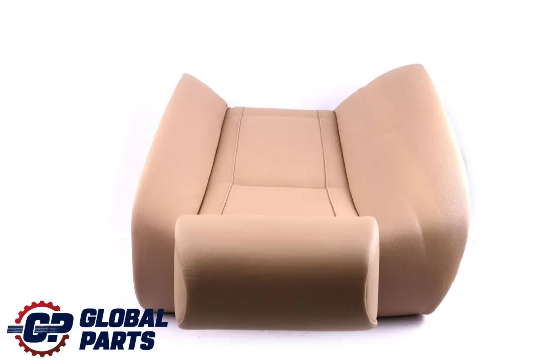 BMW 7 Series E65 E66 Rear Seat Right O/S Backrest Cover Beige Leather Nasca