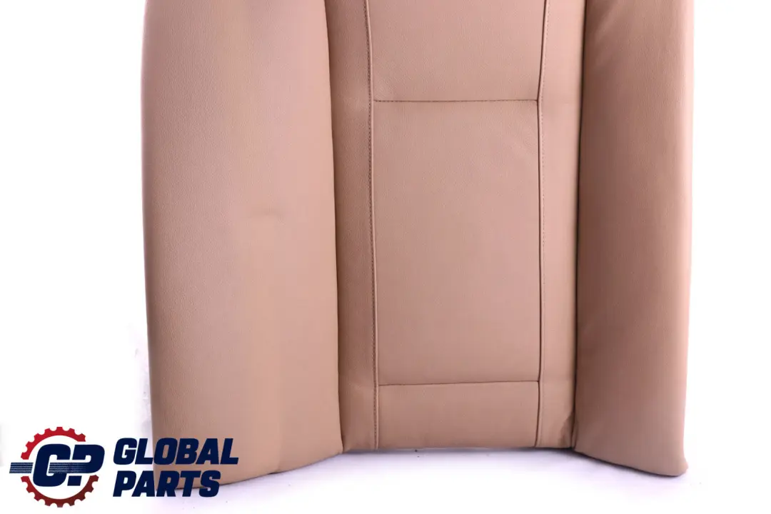 BMW 7 Series E65 E66 Rear Seat Right O/S Backrest Cover Beige Leather Nasca