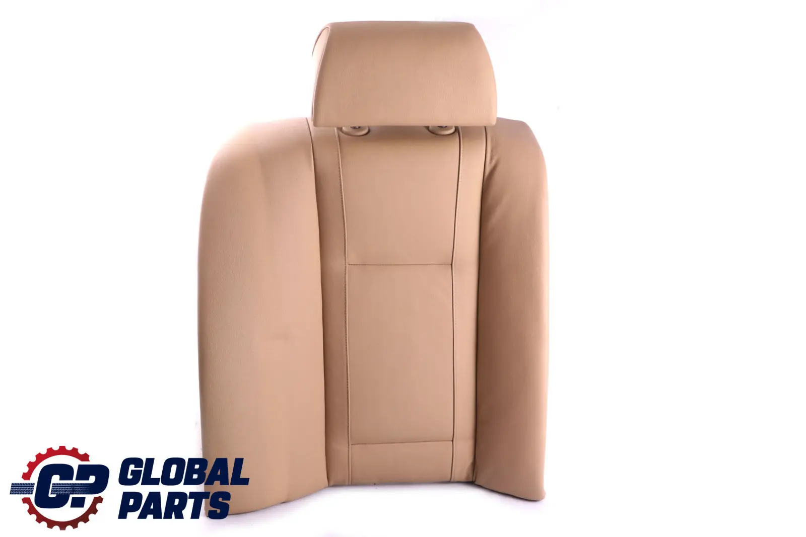 BMW 7 Series E65 E66 Rear Seat Right O/S Backrest Cover Beige Leather Nasca