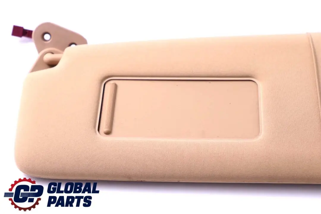 BMW 7 Series E65 E66 Left N/S Sun Visor Make-up Lamp Illuminated Beige 7022765