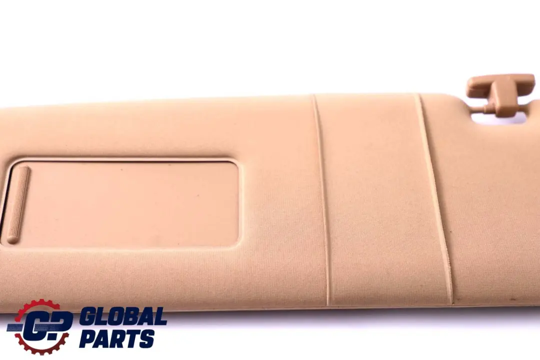 BMW 7 Series E65 E66 Left N/S Sun Visor Make-up Lamp Illuminated Beige 7022765