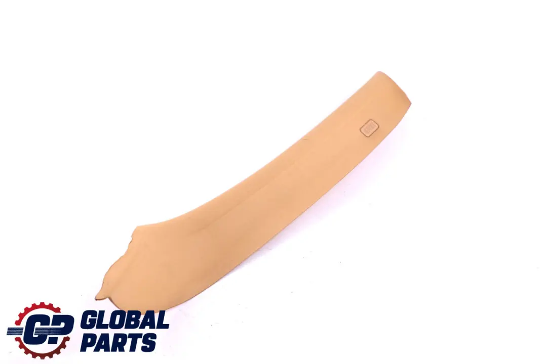 BMW 7 Series E65 E66 Covering Apron Pillar Cover Trim Left N/S Beige 8223665